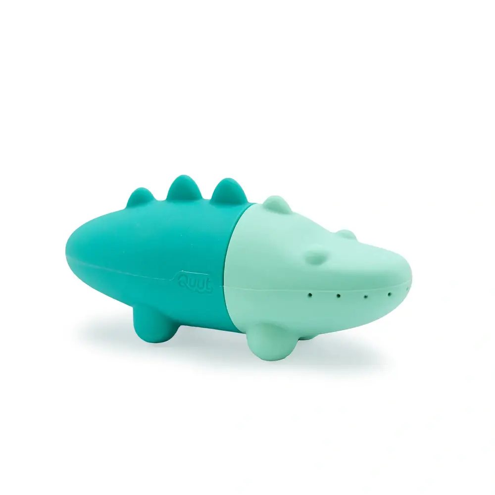Quutopia Jouet de bain Squeezi Croco | Jouets de bain et jouets de baignoire