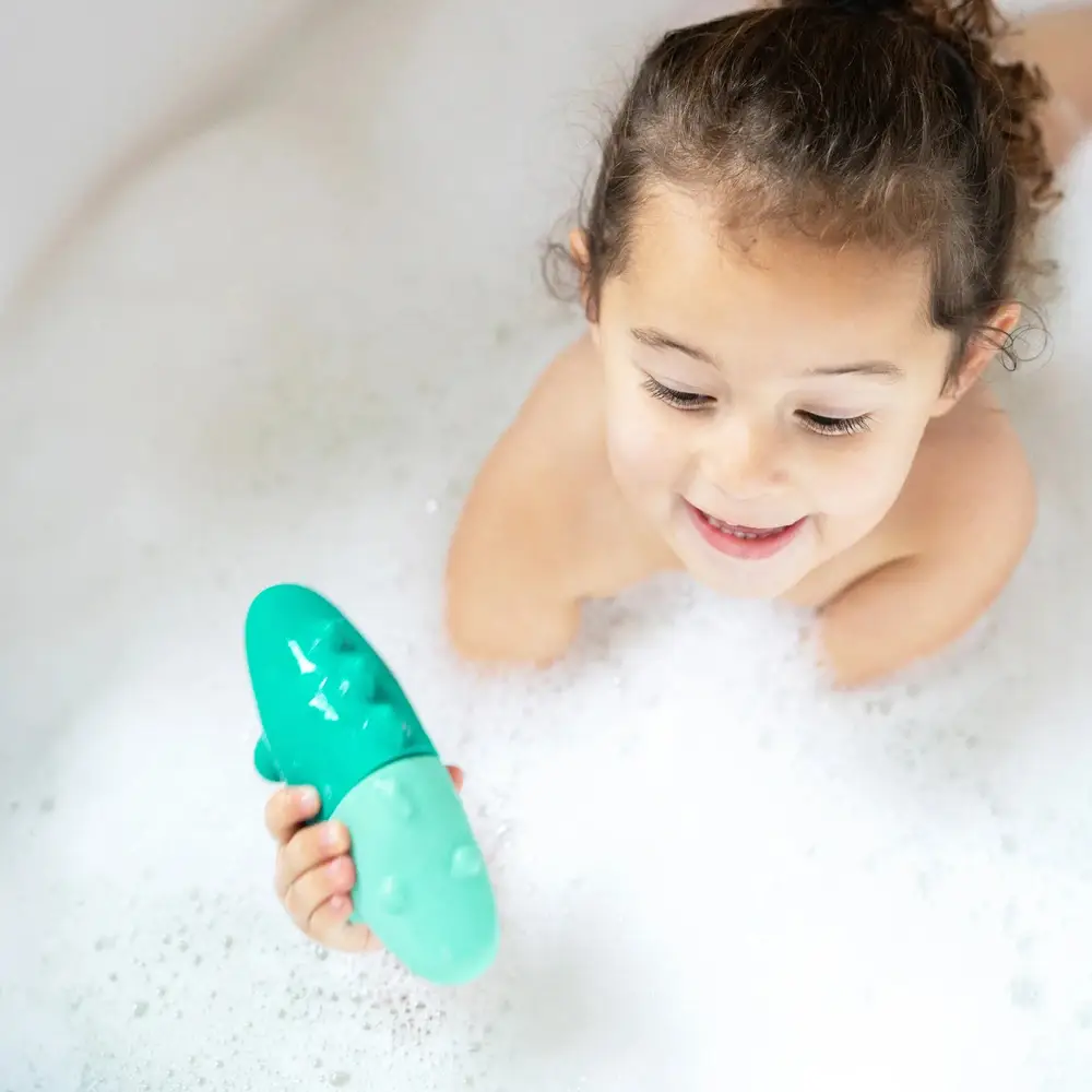 Quutopia Jouet de bain Squeezi Croco | Jouets de bain et jouets de baignoire – Image 3