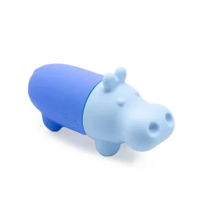 Quutopia Jouet de bain Squeezi Hippopotame | Jouets de bain et jouets de baignoire