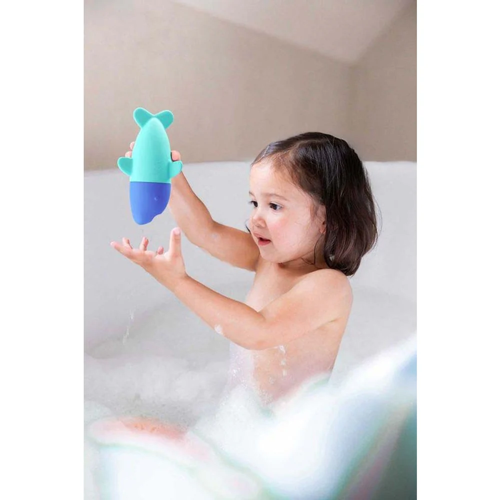 Quutopia Jouet de bain Squeezi Shark | Jouets de bain et jouets de baignoire – Image 3