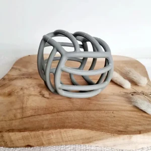 Balle de motricité flexible en silicone - Sauge