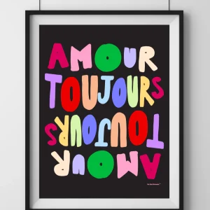 Affiche - Amour Toujours - Les Imprimeuses