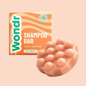 Wondr Orange Juteux | Barre de Shampooing Anti-Pelliculaire