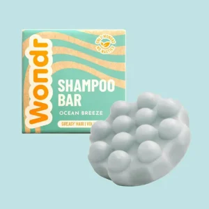 Wondr Ocean Breeze | Shampoo Bar Pour Cheveux Gras Et Sans Vie