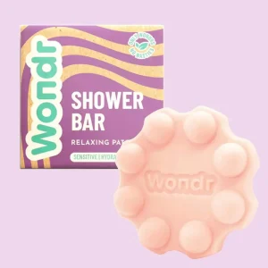 Wondr Relaxing Patchouli | Barre de Douche Pour Peau Sèche et Sensible