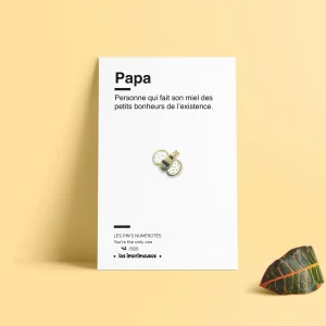 Pin's - Abeille - Papa - Spécial fête des pères