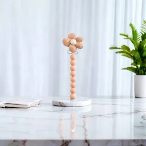 Attache Tétine - Beige Sable