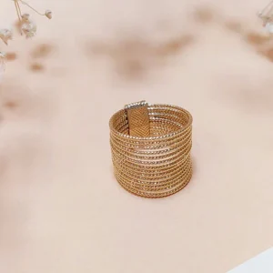 Bague solaire 14 (Bague brillante multi XL)