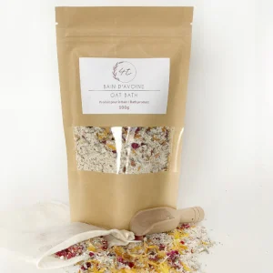 Bain d'avoine et fleurs séchées – apaise la peau sèche 175g