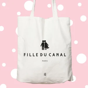 Sac sérigraphié - Fille du Canal - Paris