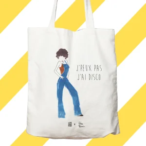 Sac à personnaliser - J'peux pas j'ai Disco - Julia Perrin