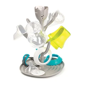 Égouttoir universel à biberons gris,BABYONO