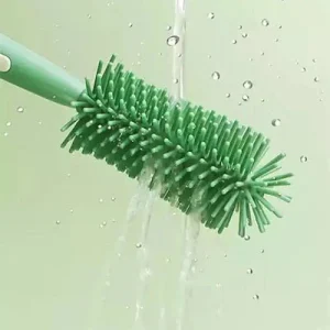 Ensemble de Brosse Biberon Vert
