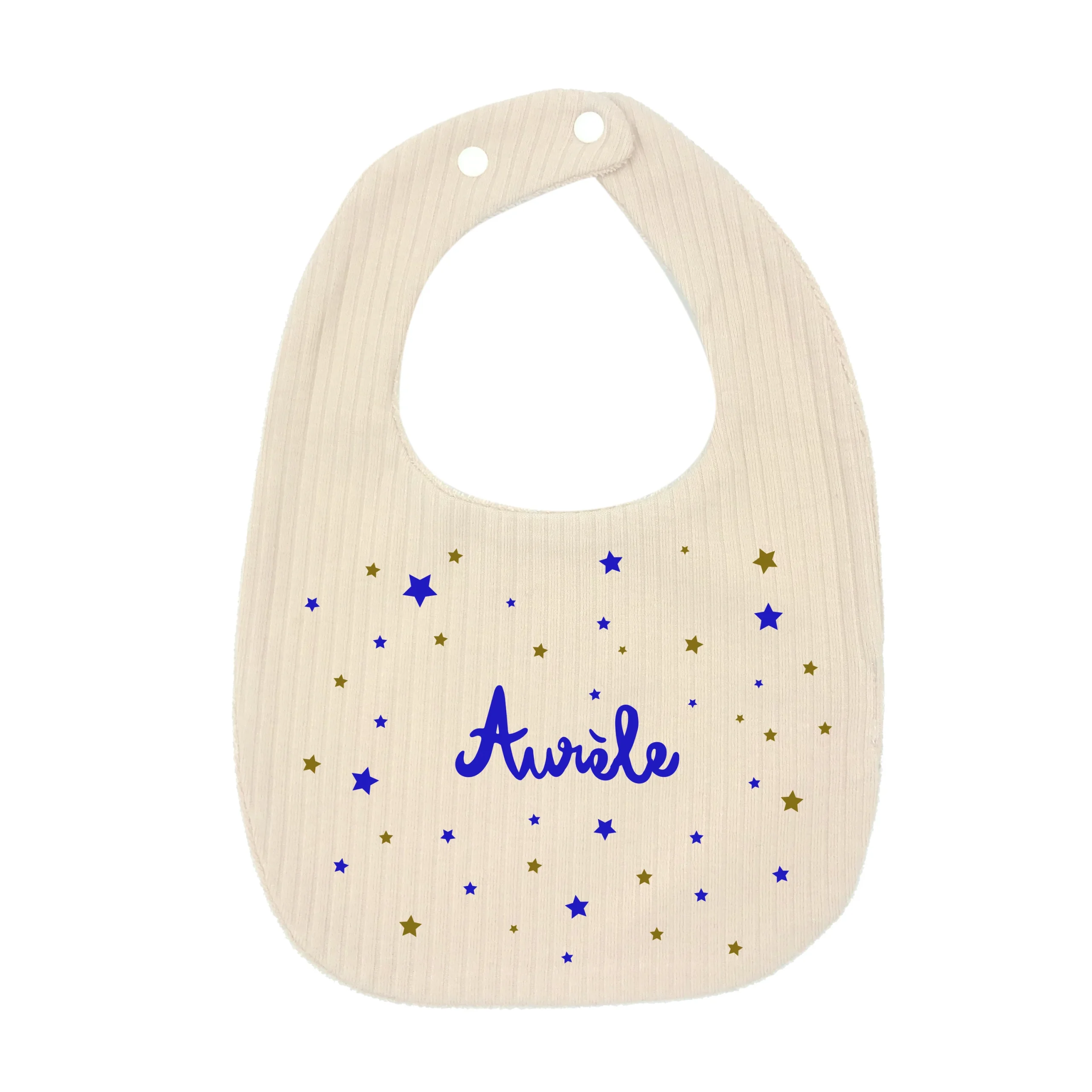 Bavoir à personnaliser - Étoiles – Image 4