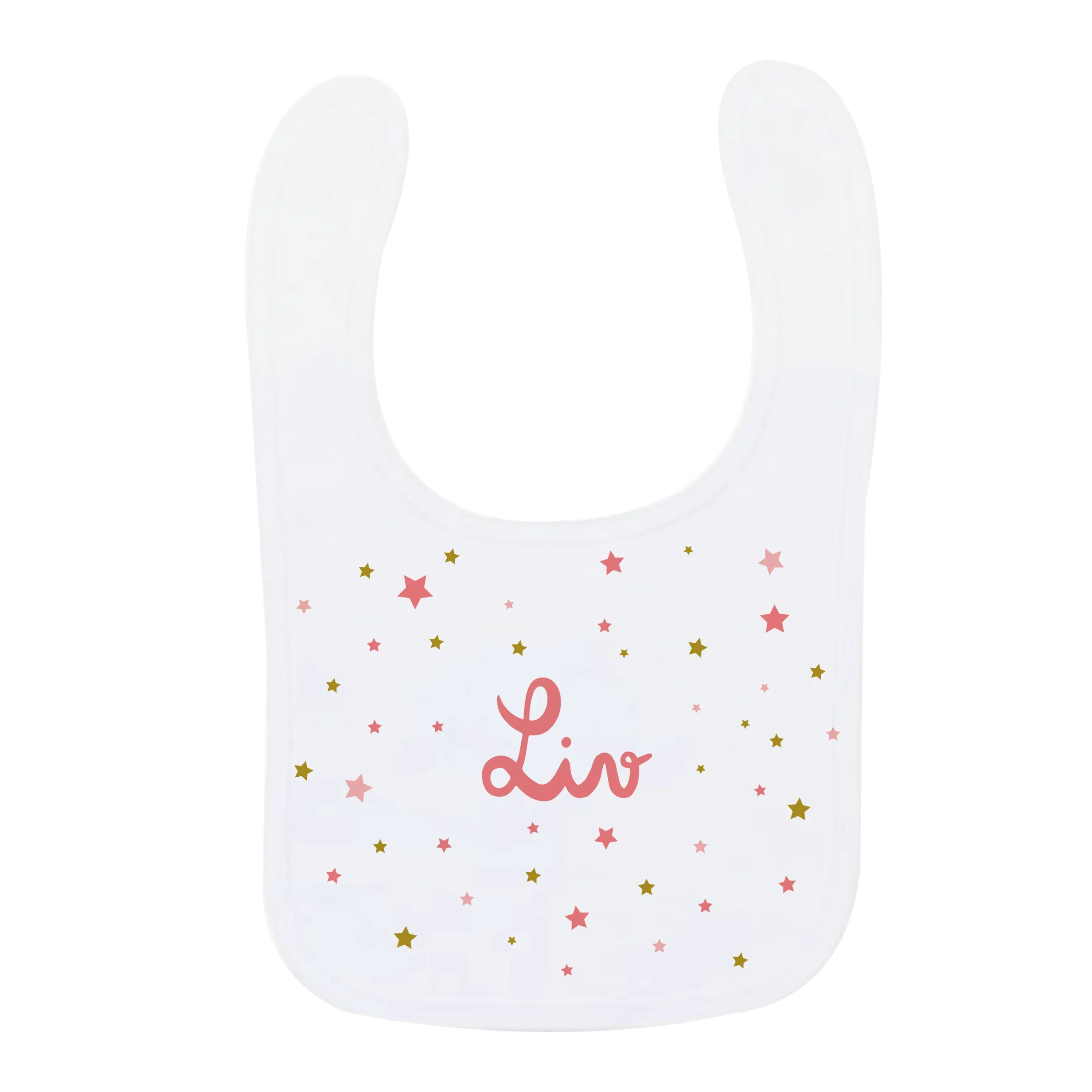 Bavoir à personnaliser - Étoiles – Image 2