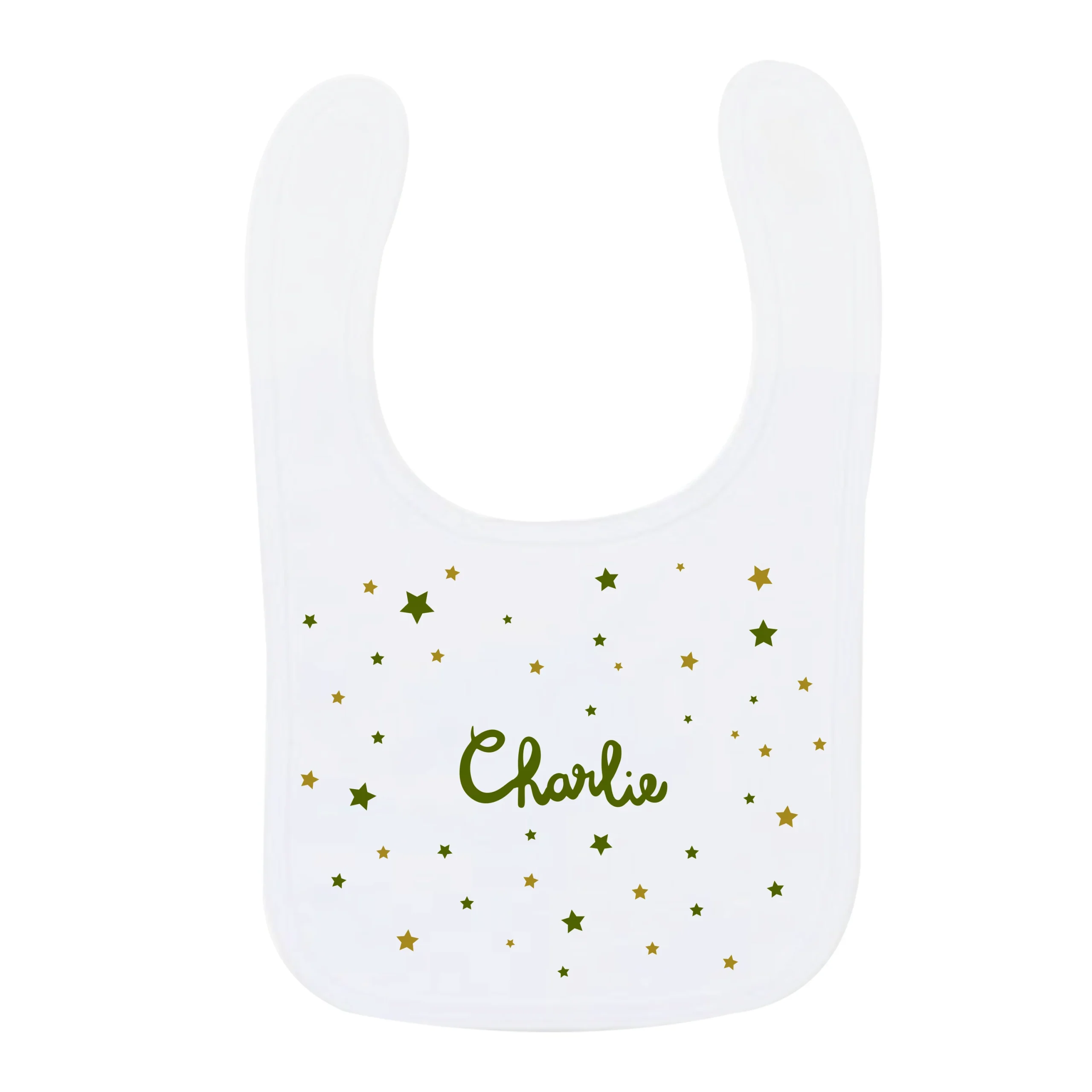 Bavoir à personnaliser - Étoiles