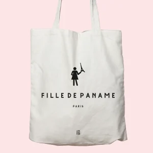 Sac sérigraphié - Fille de Paname - Paris