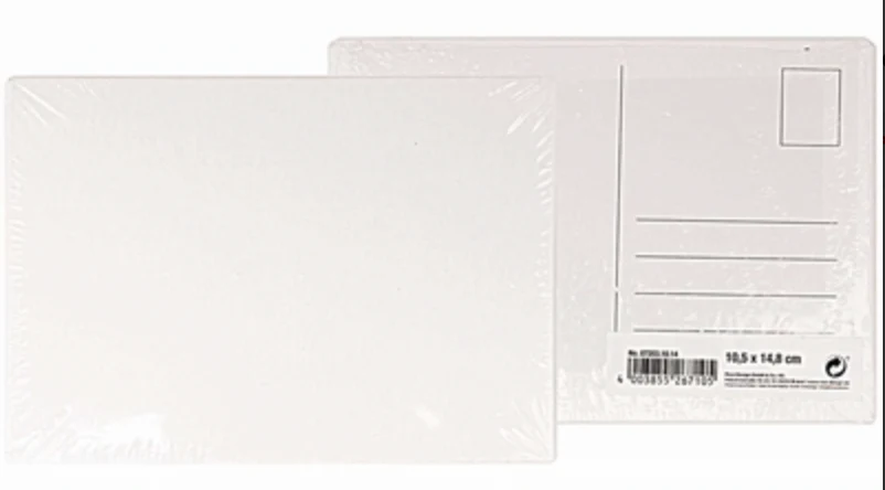 Carte postale pour aquarelle avec zone d'adresse - Rico Design