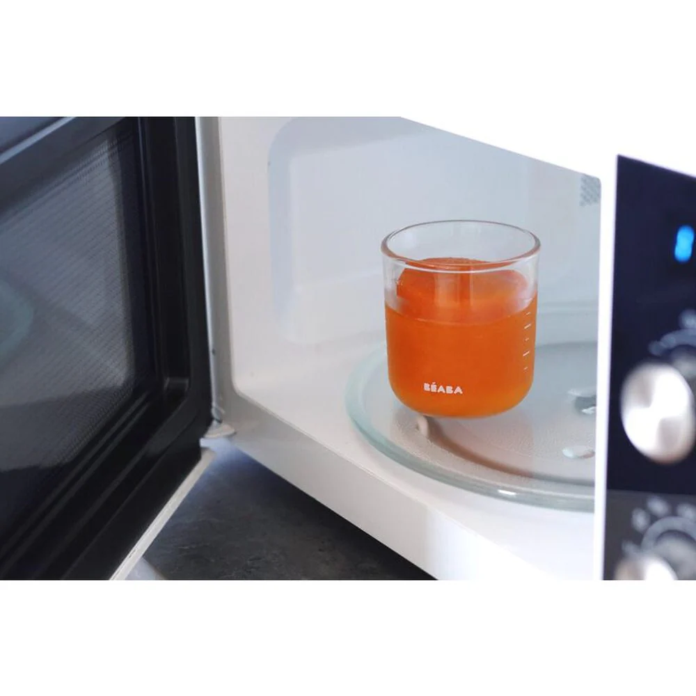 Ensemble de 6 bocaux en verre de 250 ml – Pour nourriture bébé - Congeler et réchauffer – Image 3