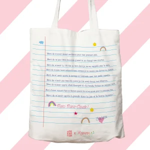 Sac à personnaliser - Merci de m'avoir aidé à grandir