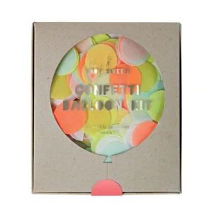 kit ballons confettis flashy fête anniversaire - MERI MERI