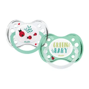 Lot de 2 sucettes anatomiques 6mois et + Dodie