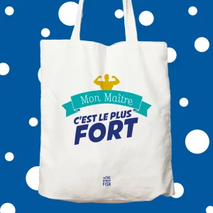 Sac à personnaliser - Mon Maitre c'est le plus fort