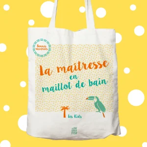 Sac à personnaliser - La Maîtresse en maillot de bain