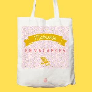 Sac à personnaliser - Maîtresse en vacances