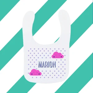 Bavoir à personnaliser - Nuage