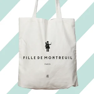 Sac sérigraphié - Fille de Montreuil - Paris