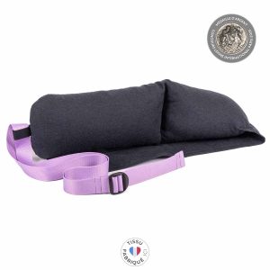 Coussin d'allaitement sangle mauve · DUOH!