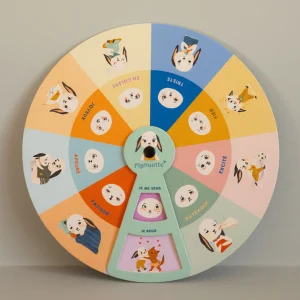 La roue des émotions de Pipouette