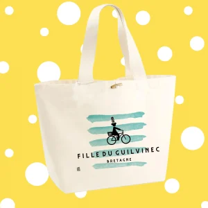 Sac Cabas à personnaliser-  Fille de Guilvinec