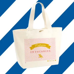 Sac Cabas à personnaliser - Maîtresse en vacances