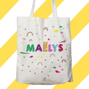 Sac à personnaliser - Arc-en-ciel