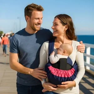 Porte bébé naissance  | Nid de Tendresse