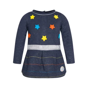 Robe Bleu marine chiné