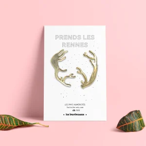 Pin's - Bois de Renne - Prends Les Rennes