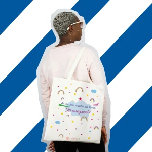 Sac à personnaliser - Les vrais héros - Cadeau Maitresse