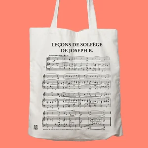 Sac à personnaliser - Musique - Solfège