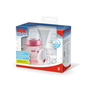 Coffret de 2 tasses d'apprentissage Nuk first choice jour et nuit