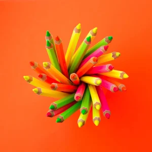 Maxi crayon de couleur Fluo - Caran d'Ache