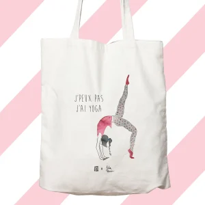 Sac à personnaliser - J'peux pas j'ai Yoga - Julia Perrin